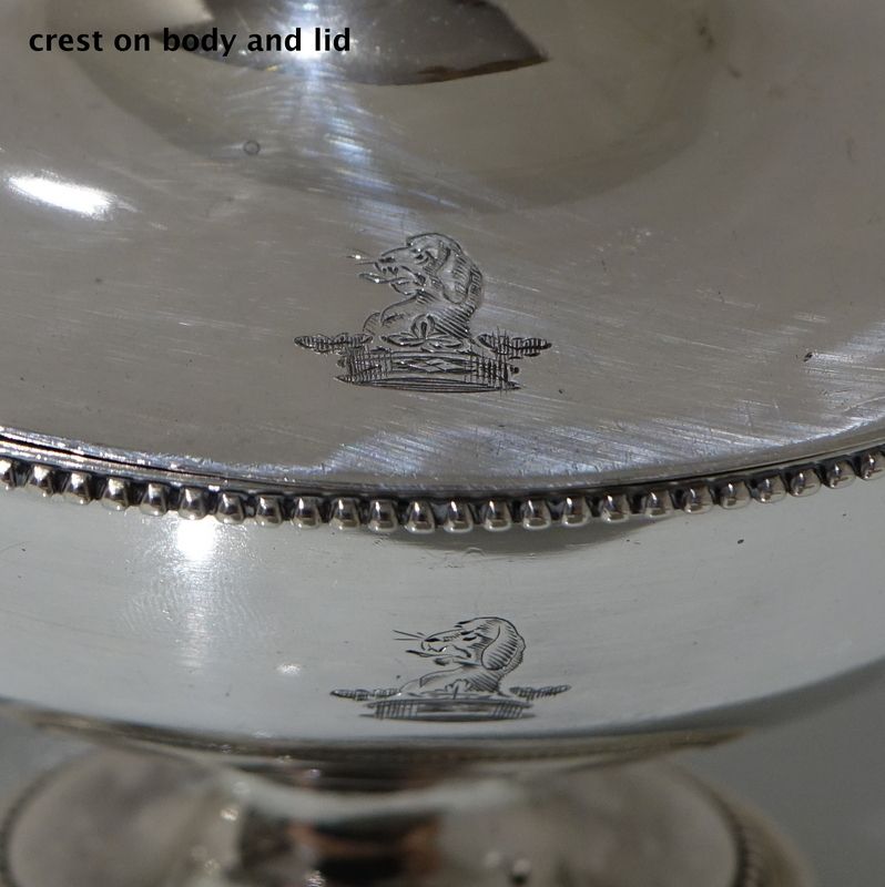 Home Decor 18th Century Antique George III Sterling Silver Pair Sauce Tureens London 1786 John Scofield photo