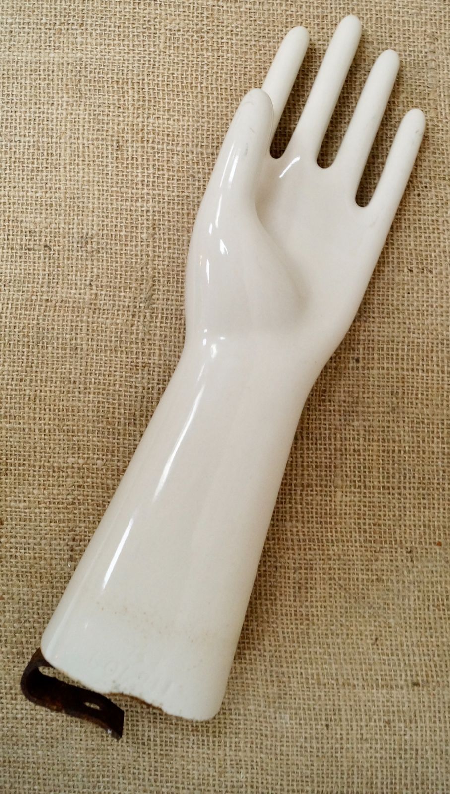 Vintage Porcelain Ahg Latex Glove Mould photo buy