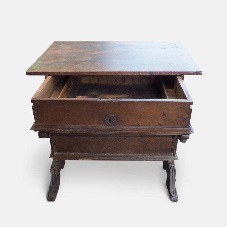 photo furniture Renaissance Swiss Bankers Or Merchants Table, Circa 1580
