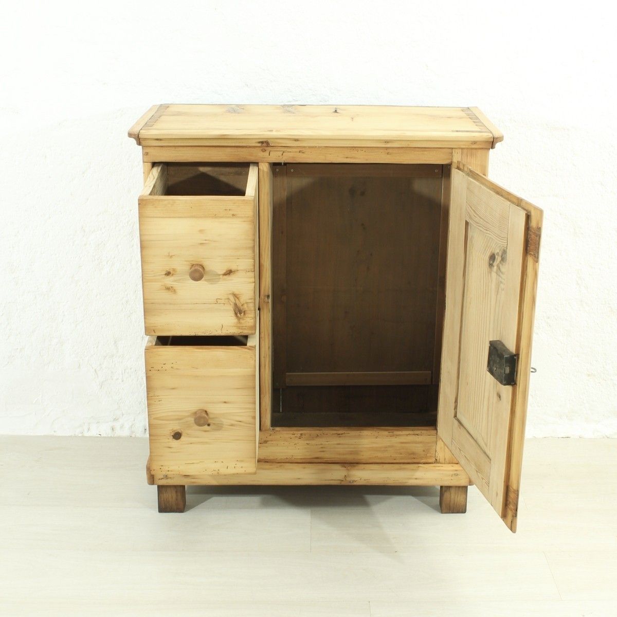 Antique Famers Chest Of Drawers, Ca 1840 photo Furniture