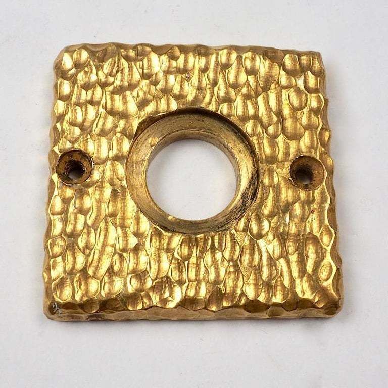 photo furniture Three Sets Of French 1970s Gilt Door Handles With Matching Key Plates