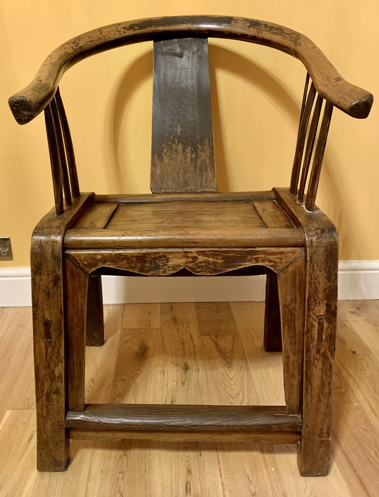 Vintage Chinese Horseshoe  Chairs photo Furniture