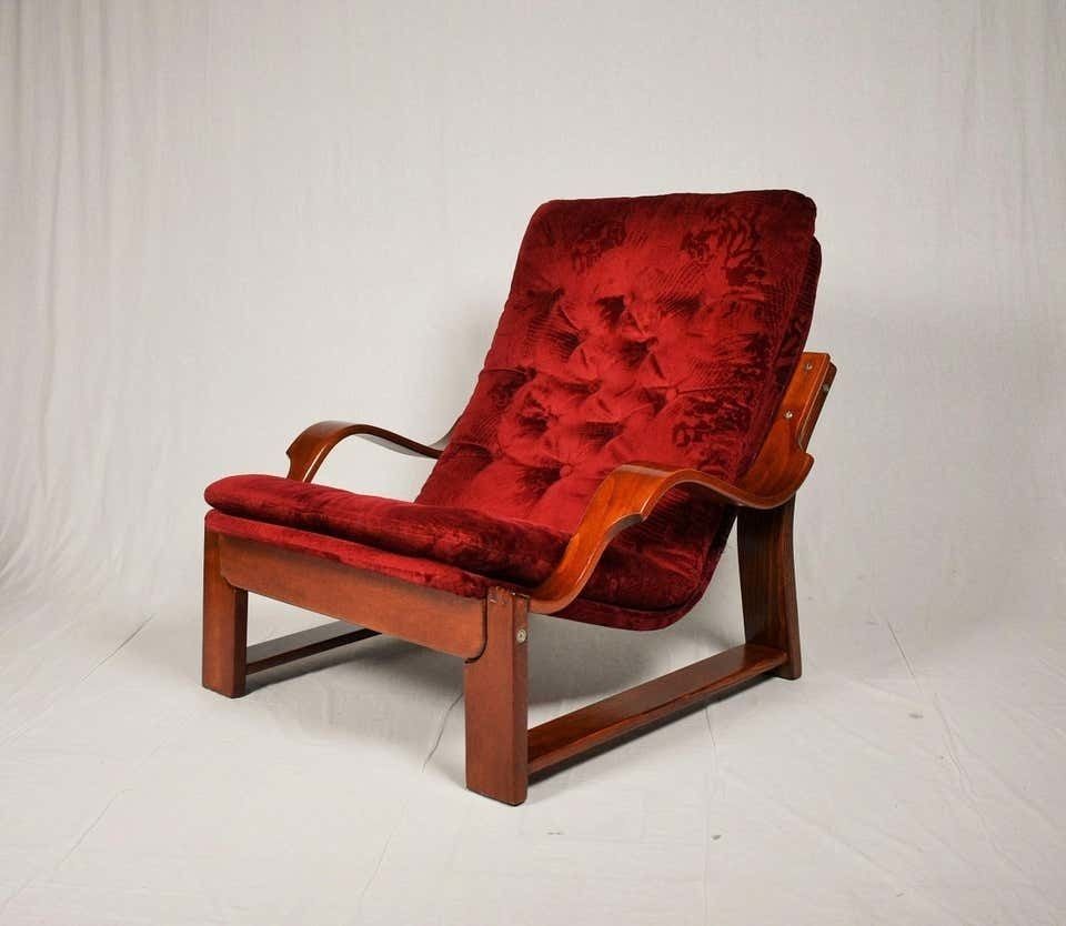 Scandinavian Set Of Armchair And Tabouret , 1960s photo furniture