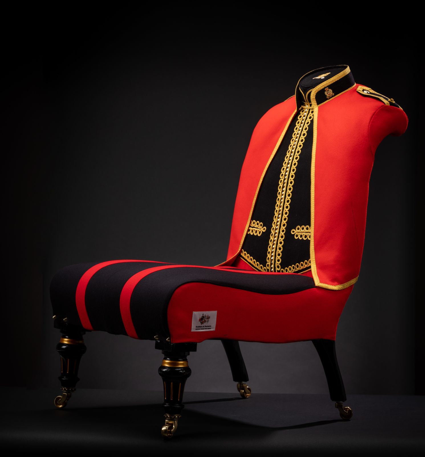 The Bespoke Sandhurst Agc Officers Mess Dress Chair. photo buy