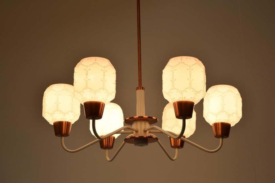 Mid Century Chandelier/Drukov, 1970‘S. photo for sale