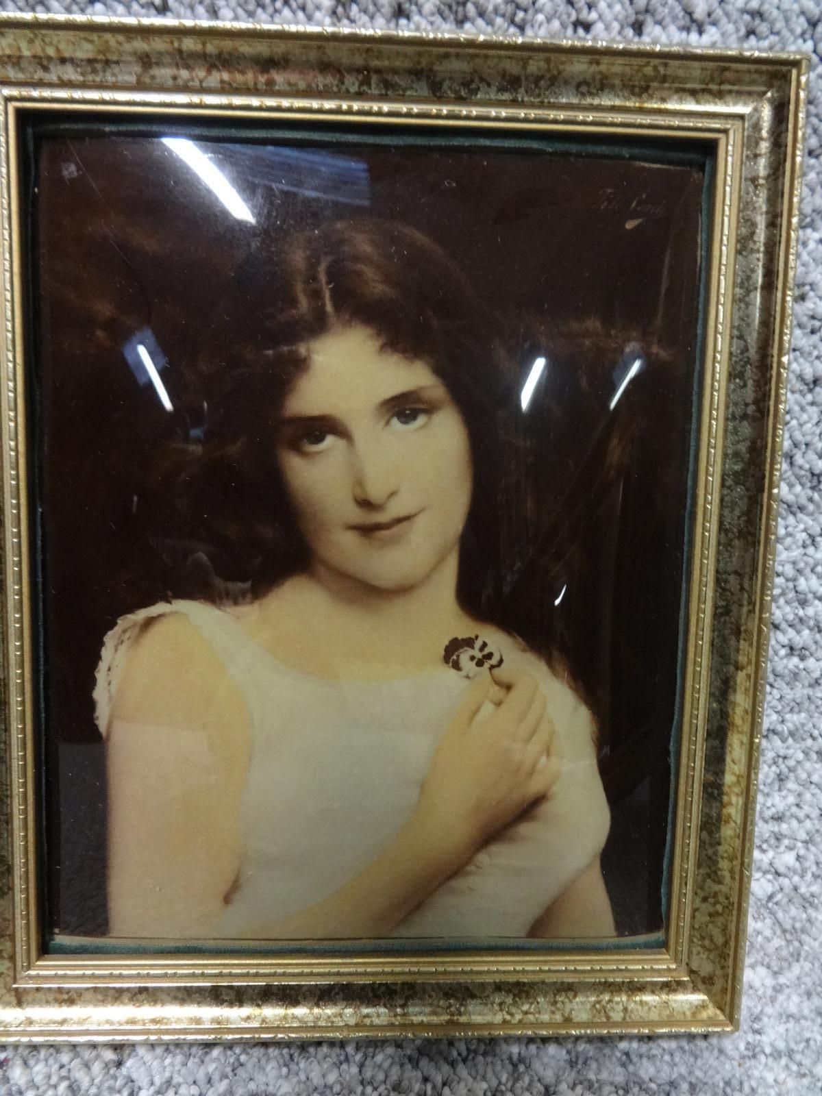 19th Century Chrystoleum Of A Period Beauty