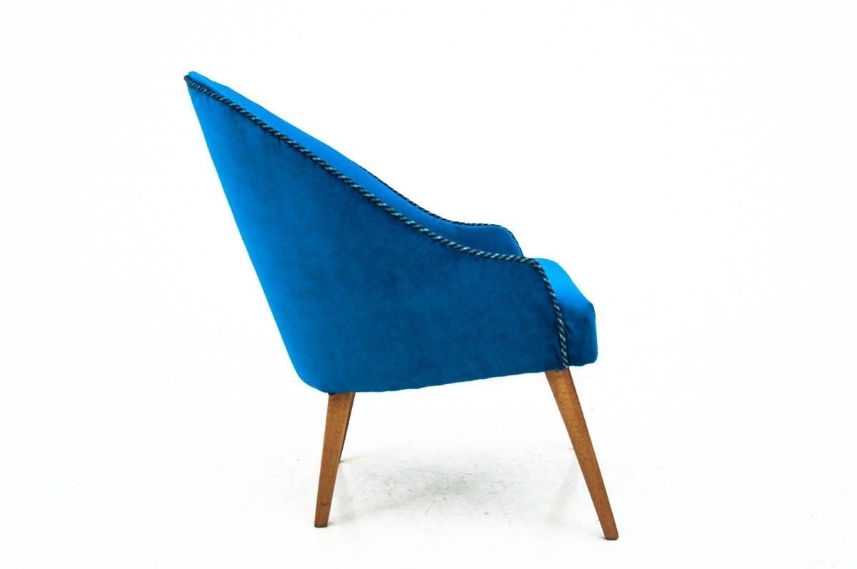 photo vinterior A Pair Of Club Armchairs, Poland, 1960s
