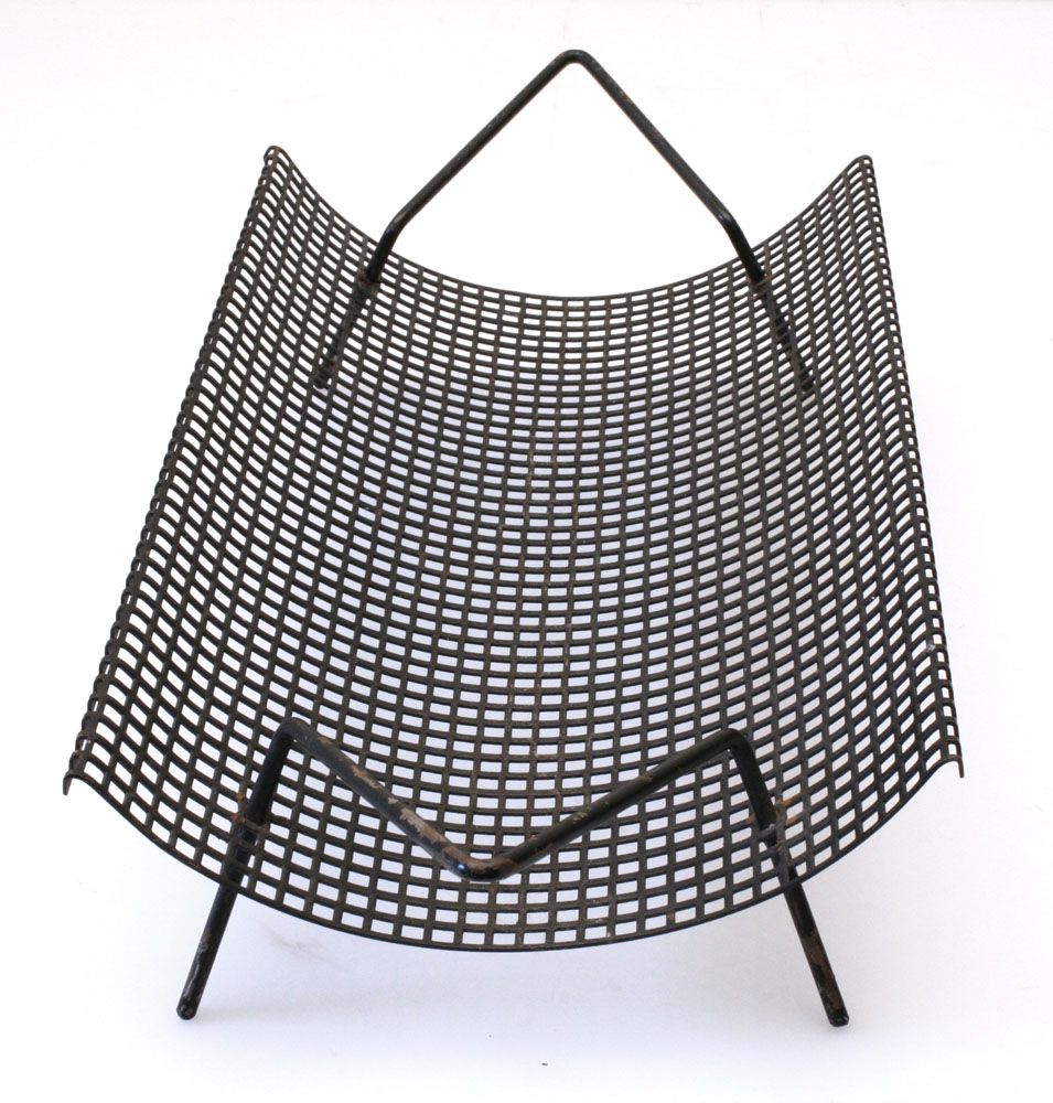 Mategot Stijl Jaren Zestig Metalen Fruitmand photo for sale