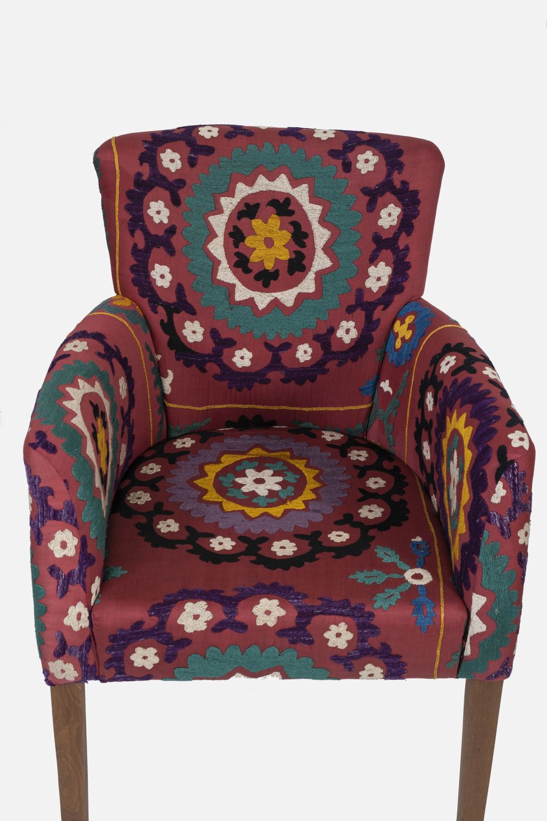 photo furniture Set Of 6 Suzani Chair Traditional Bergere