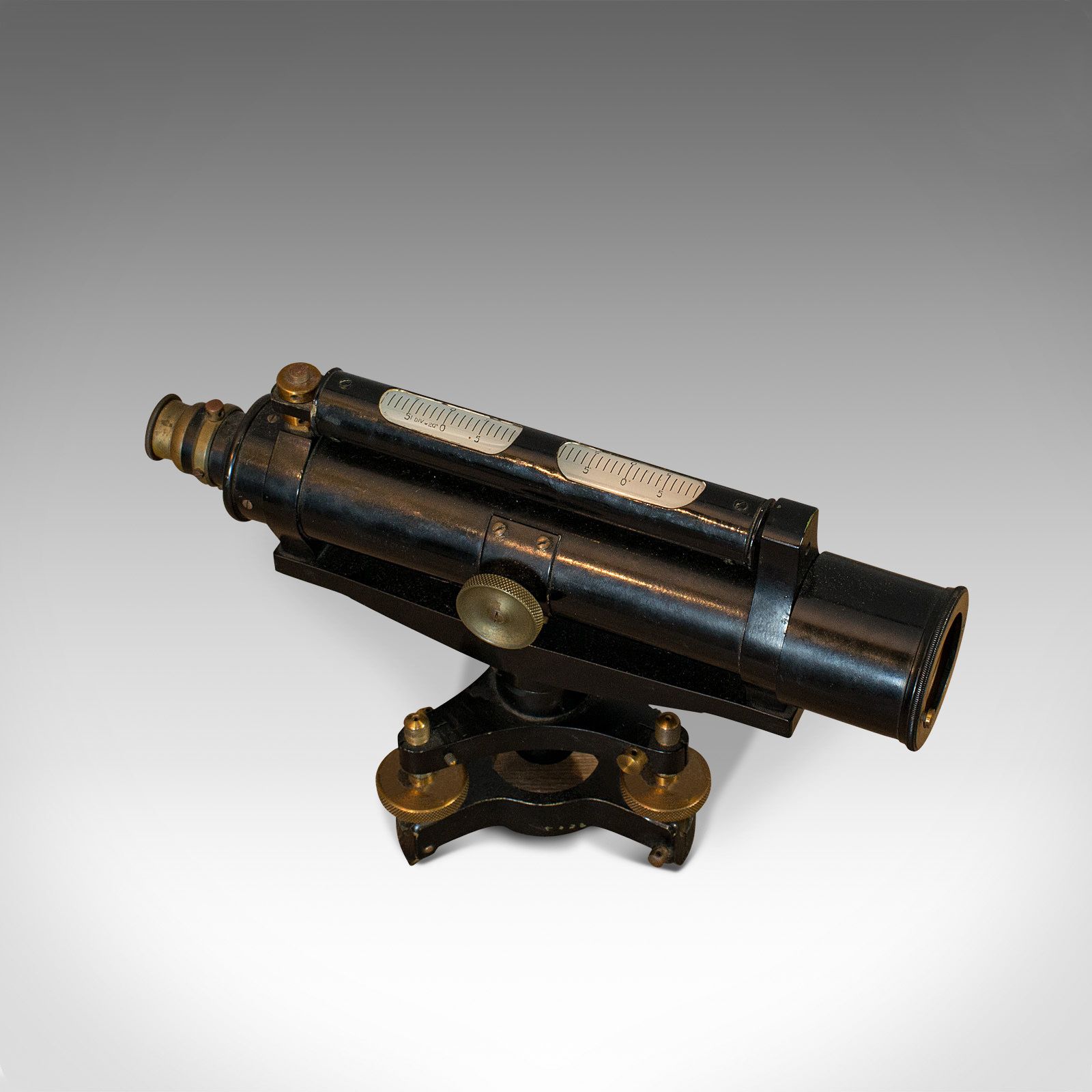 Antique Surveyor's Level, English, Brass, Scientific Instrument, Halden & Sons photo buy