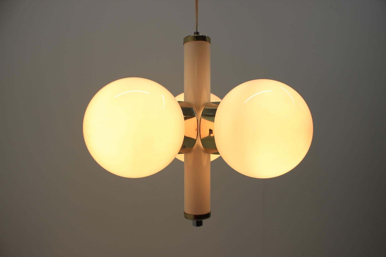644.0 Mid Century Chandelier Sputnik, Kamenicky Senov, 1970s. photo