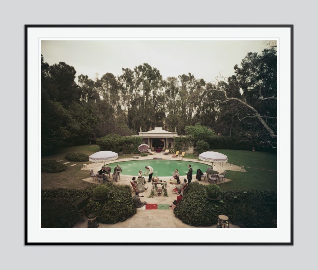 Slim Aarons 'Scone Madam' 1960 Oversize Black Frame C Type Print
