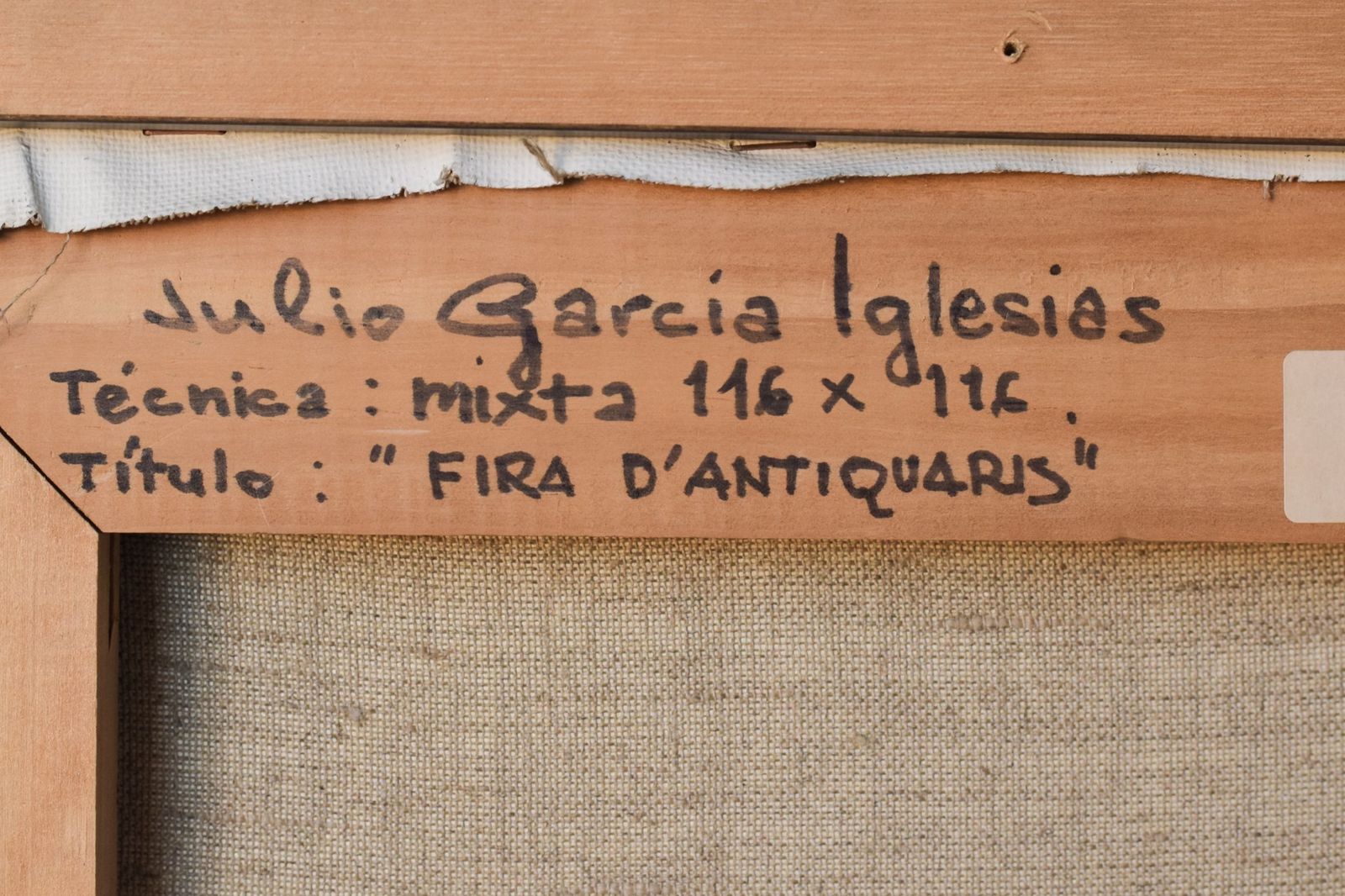 photo buy Julio Garcia Iglesias   Antique Market