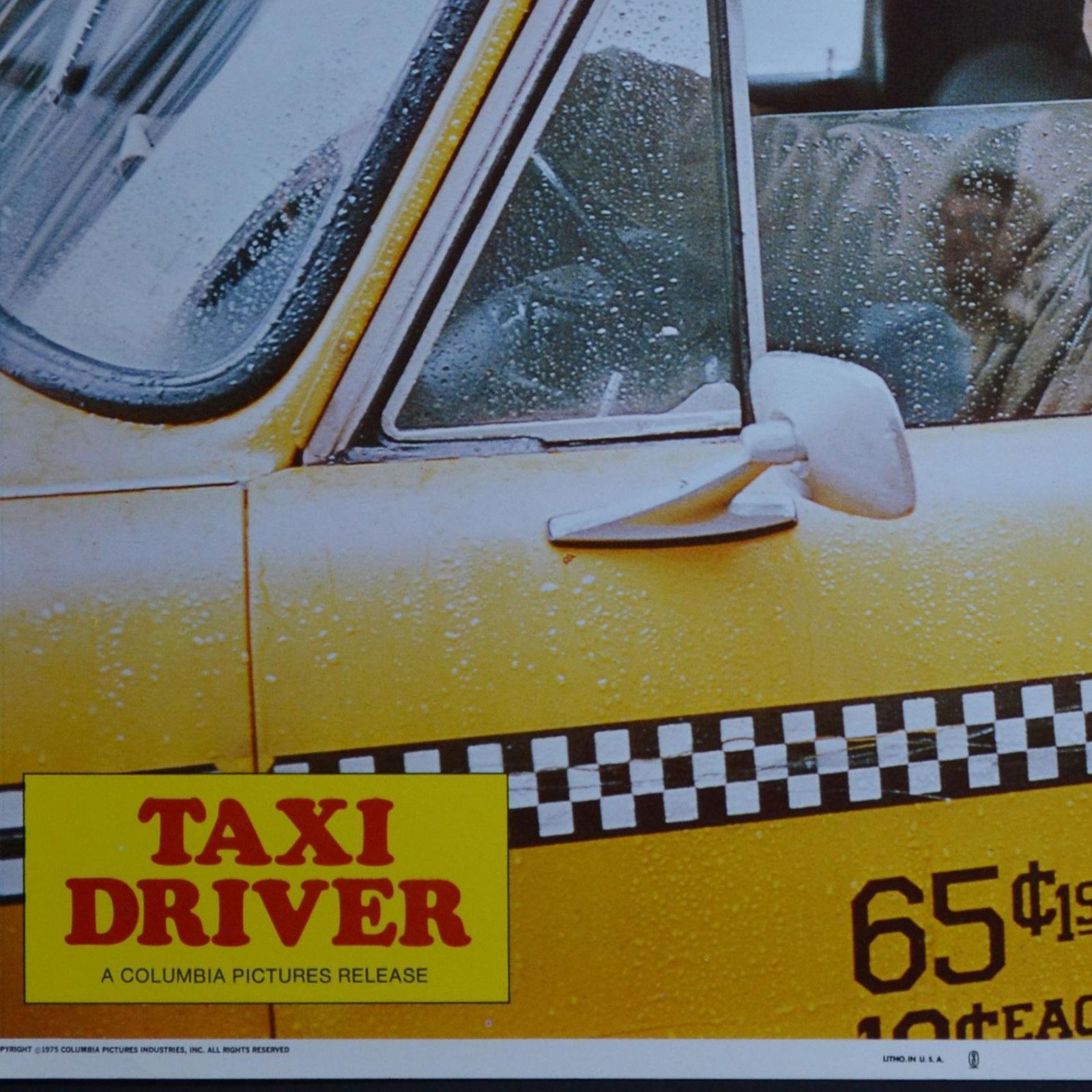 Taxi DR I Ver Original American Lobby Card Of The Mo V Ie, USA 1976. photo for sale