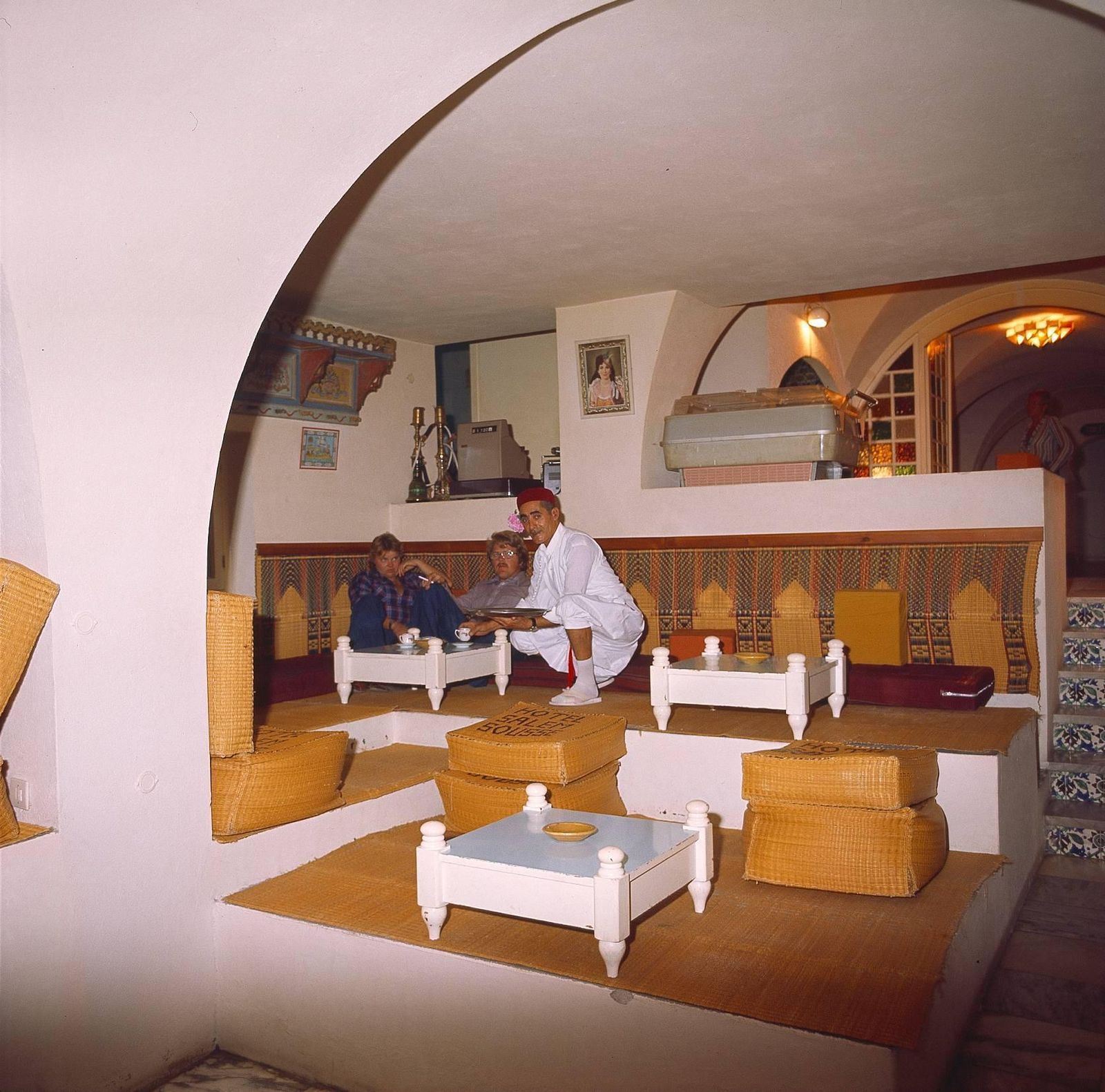 Walter Rudolph Hotel Lobbies, Rooms And Bars   Hotel Salem Tunesien, Sousse, 1980ties