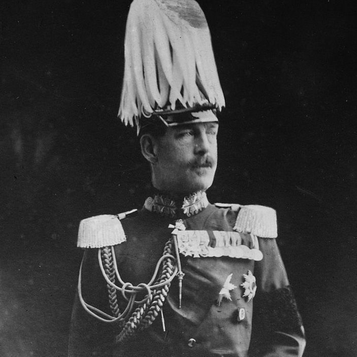 Original Drawing Portrait Caricature Constantine I (King Of The Hellenes) Early Twentieth photo for sale