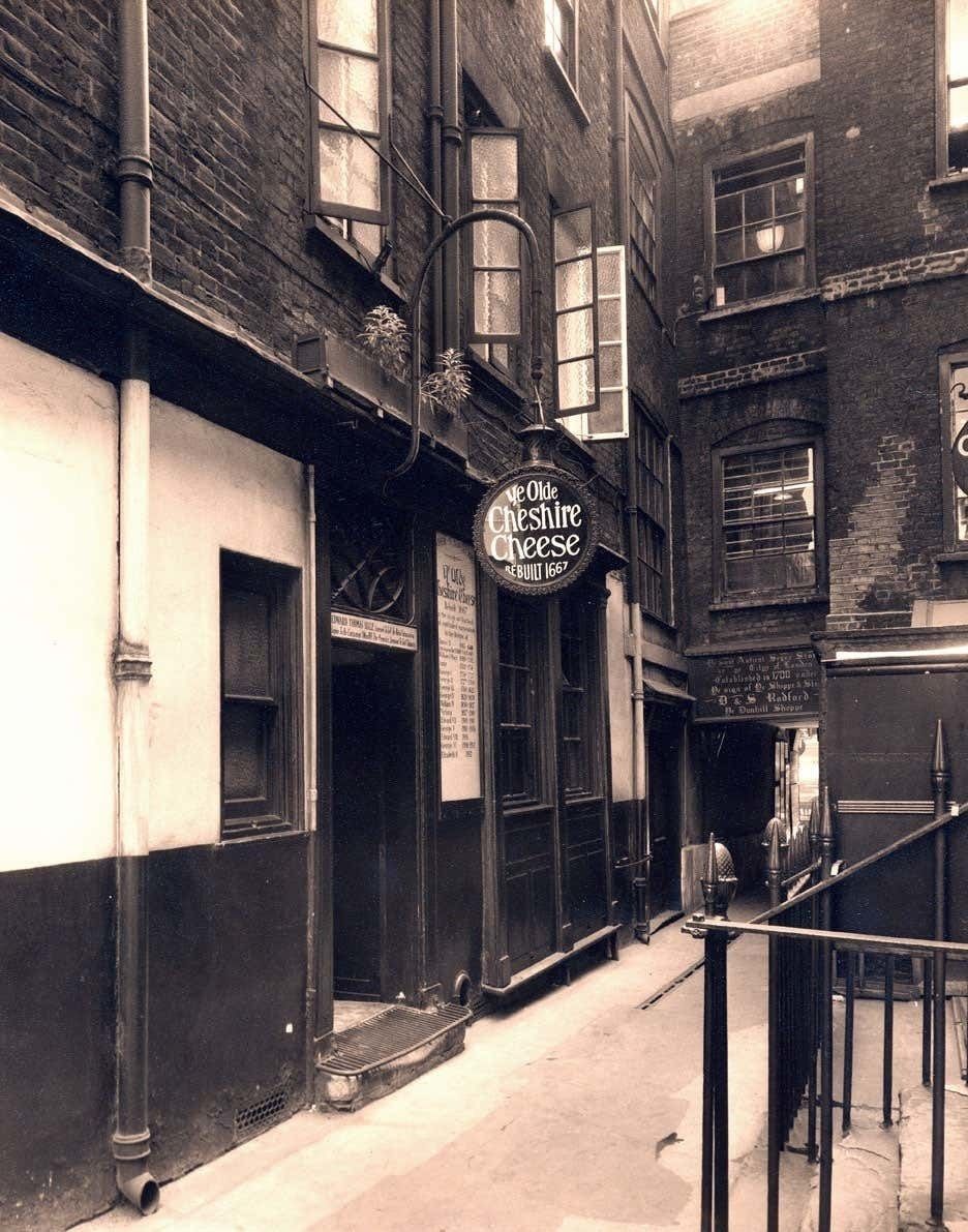 Ack (Jock) Ware Cheshire Cheese 1955