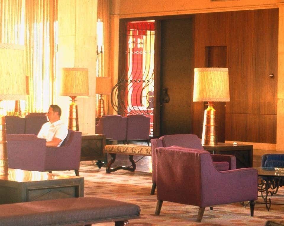 Walter Rudolph Retro Hotel Lobby Of The 1970ies, Limited Edition, Printed Later 1975 photo for sale