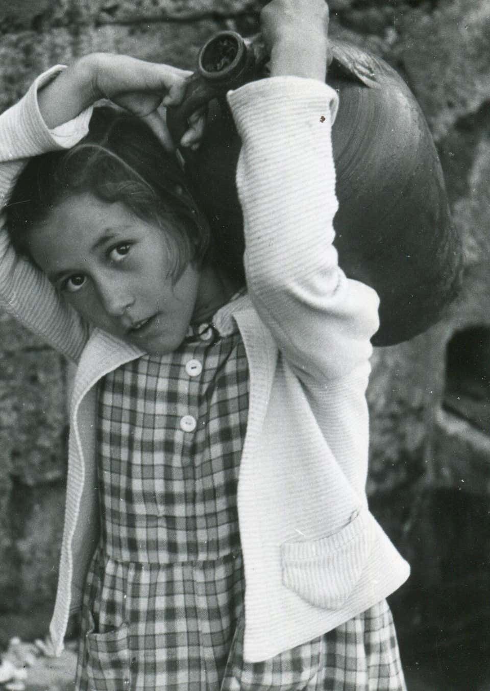 Erich Andres Rhodos   Girl With Water Jug 1955 photo furniture