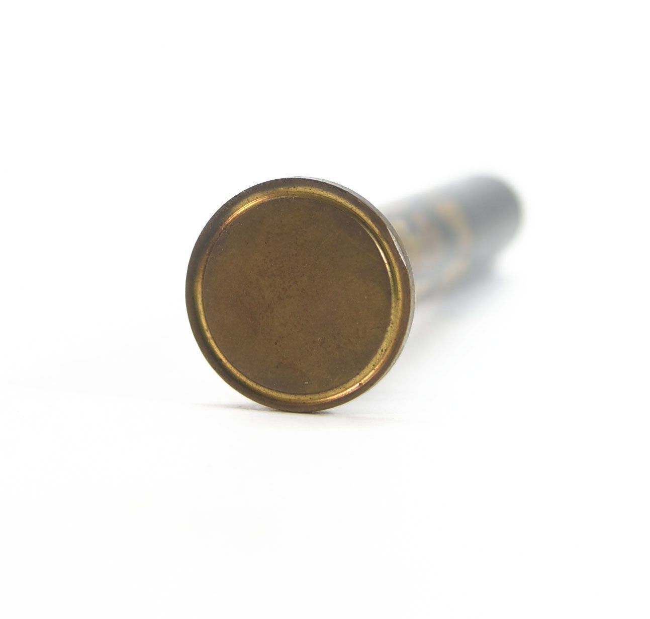 Antique Black And Golden Bronze Lacquer Seal Seal photo Home Decor