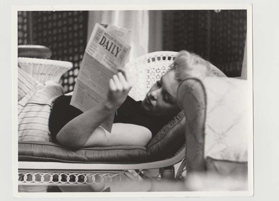 Edward Feingersh Marilyn Monroe, Unique Print Of 1988 From Original Negative 1955