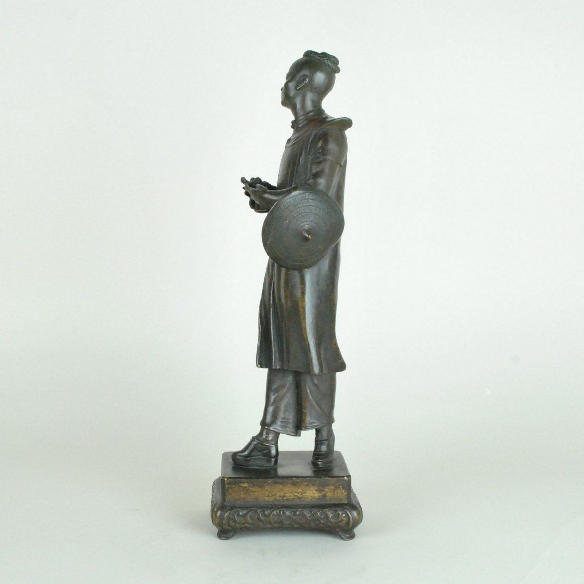 Art Chinese Crocodile In Bronze, Rare Model By H Galy, 19th Century photo