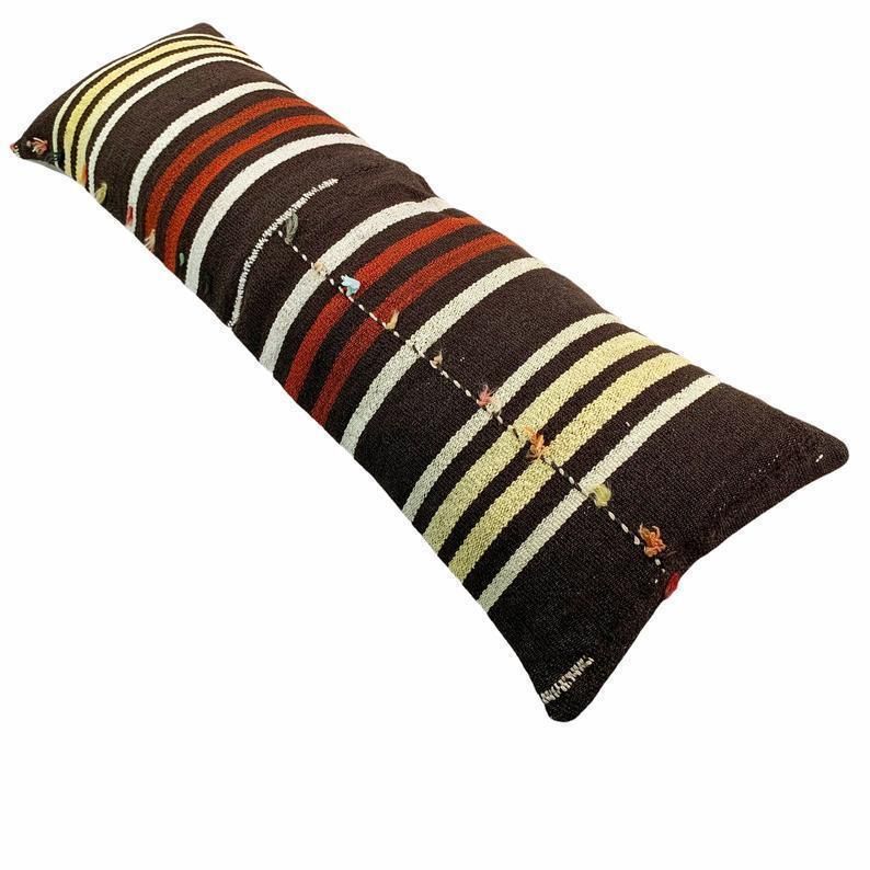 Uniek Kelim Kussen, Turkish Kilim Pillow, Kussenhoes, Bankkussen, Buitenkussen, Kilim Kissenhülle photo vinterior