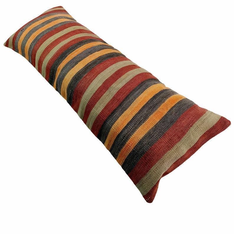 Einzigartige Kelim Kissen, Turkish Kilim Pillow,' Pillow Cover, Sofa Pillow, Outdoor Pillow, Kilim Kissenhülle photo vintage