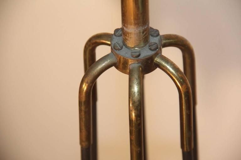 Stilnovo Design Mid Century Chandelier, Italian, 1950s photo vintage