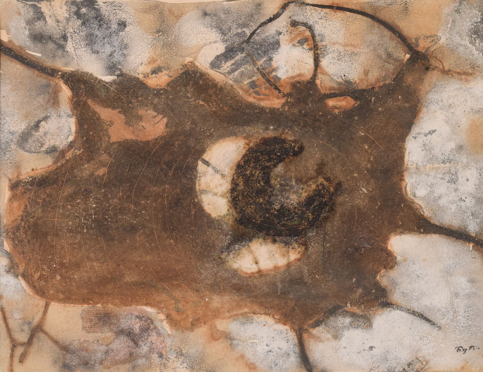 Mixed Media Abstract Painting photo furniture