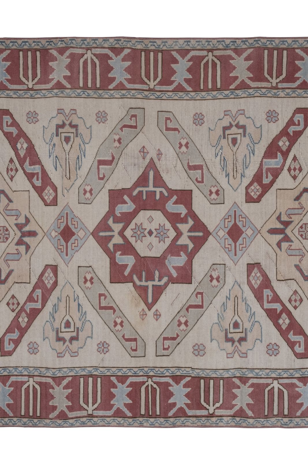 Hand Knotted Contemporary Large Turkish Oushak Rug With Mid Century Modern Style In Soft Muted Colors 175 X 257 Cm photo Textiles
