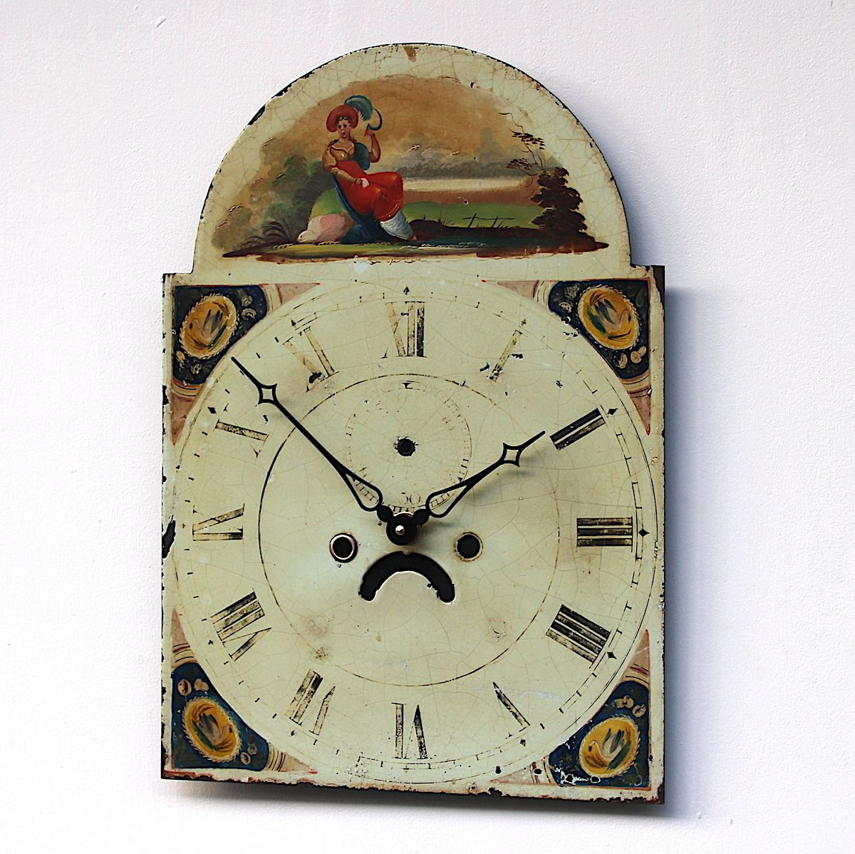19th Century Grandfather/Longcase Clock Dial. Fully Guaranteed photo furniture