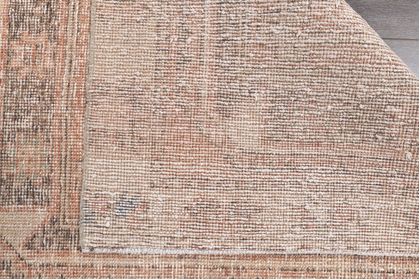 Turkish Oushak Runner, Handmade Wool Carpet, Geometric Hallway Rug, Farmhouse Decor, Turkey Anatolian Rugs, Boho photo vinterior