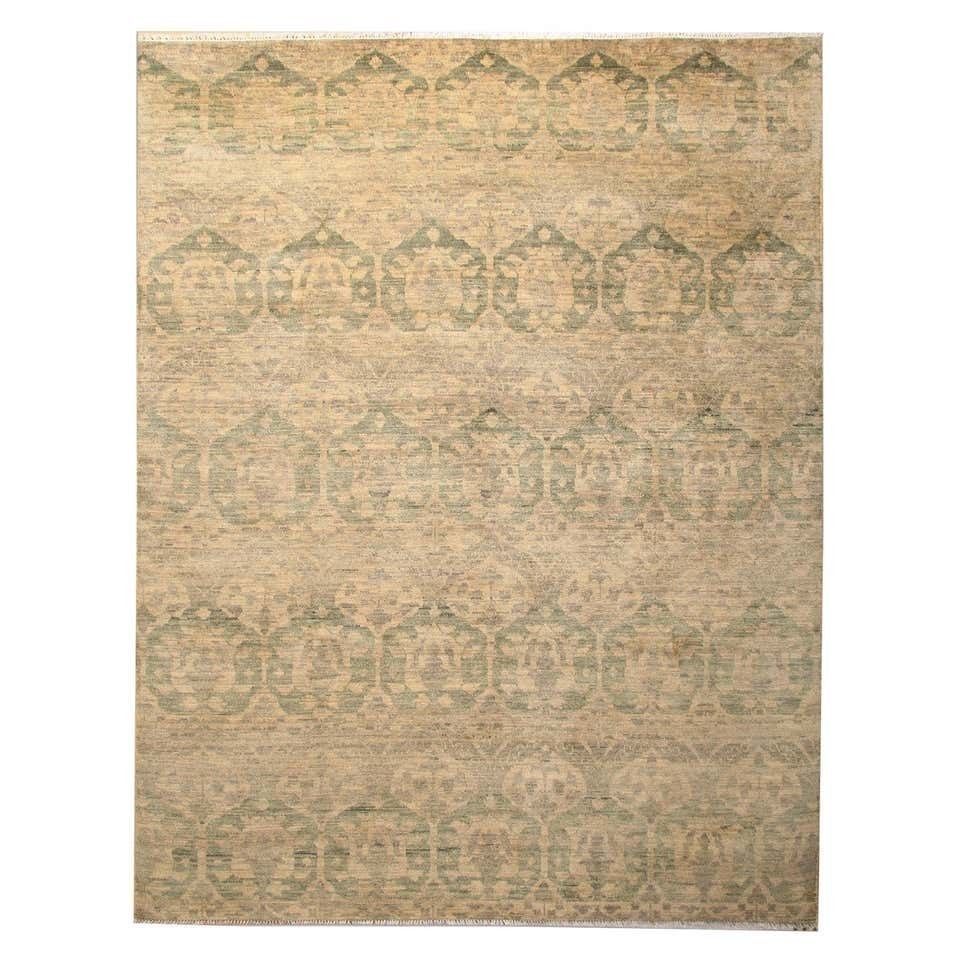 Handmade Carpet Contemporary Oriental Rug Damask Modern Rug 241x310cm