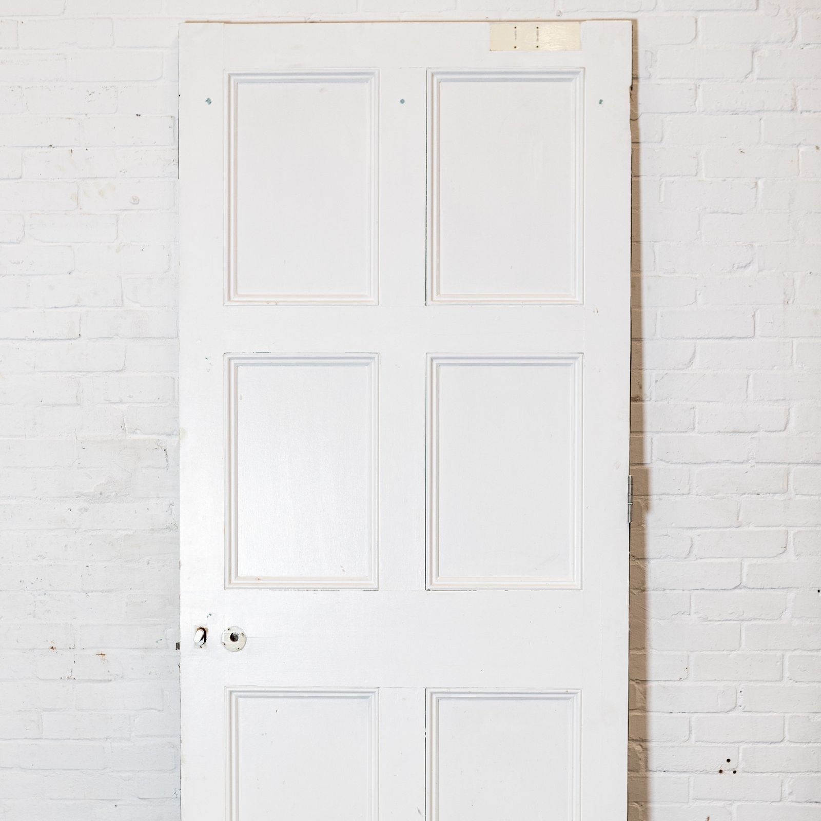 Large Georgian Style Solid Pine Panelled Door   225cm X 103.5cm photo 650.0