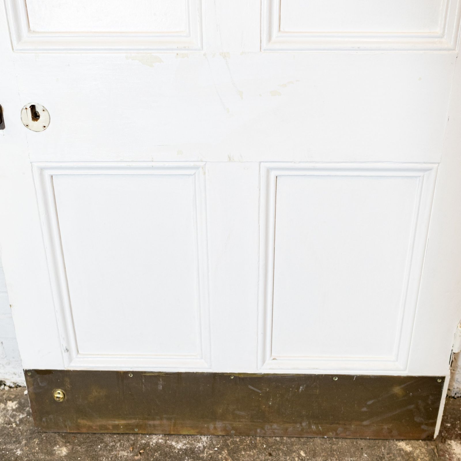 photo furniture Large Georgian Style Solid Pine Panelled Door   225.5cm X 104.5cm