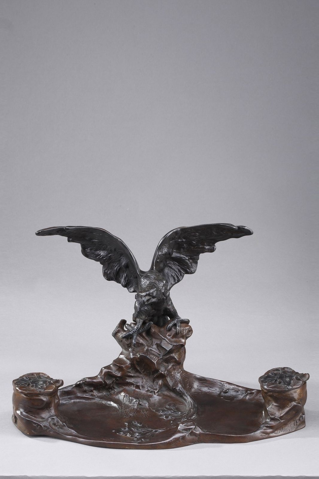 Art Nouveau Inkwell By Albert Marionnet (French, 1852 1912) photo furniture
