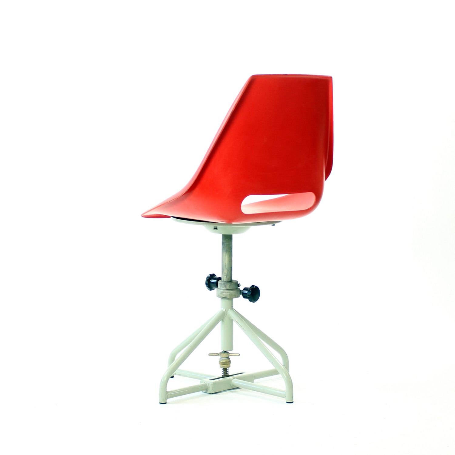 Red Chair By Miroslav Navratil For Vertex, 1960s, 10 Available photo Furniture