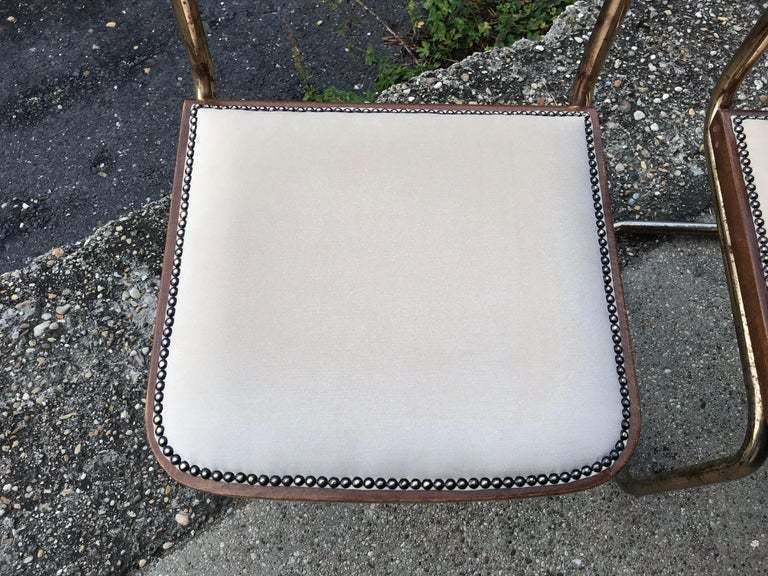 Mid Century Modern Upholstered Cesca Chair Of Marcel Breuer Italy 1970, Set Of 2 photo furniture
