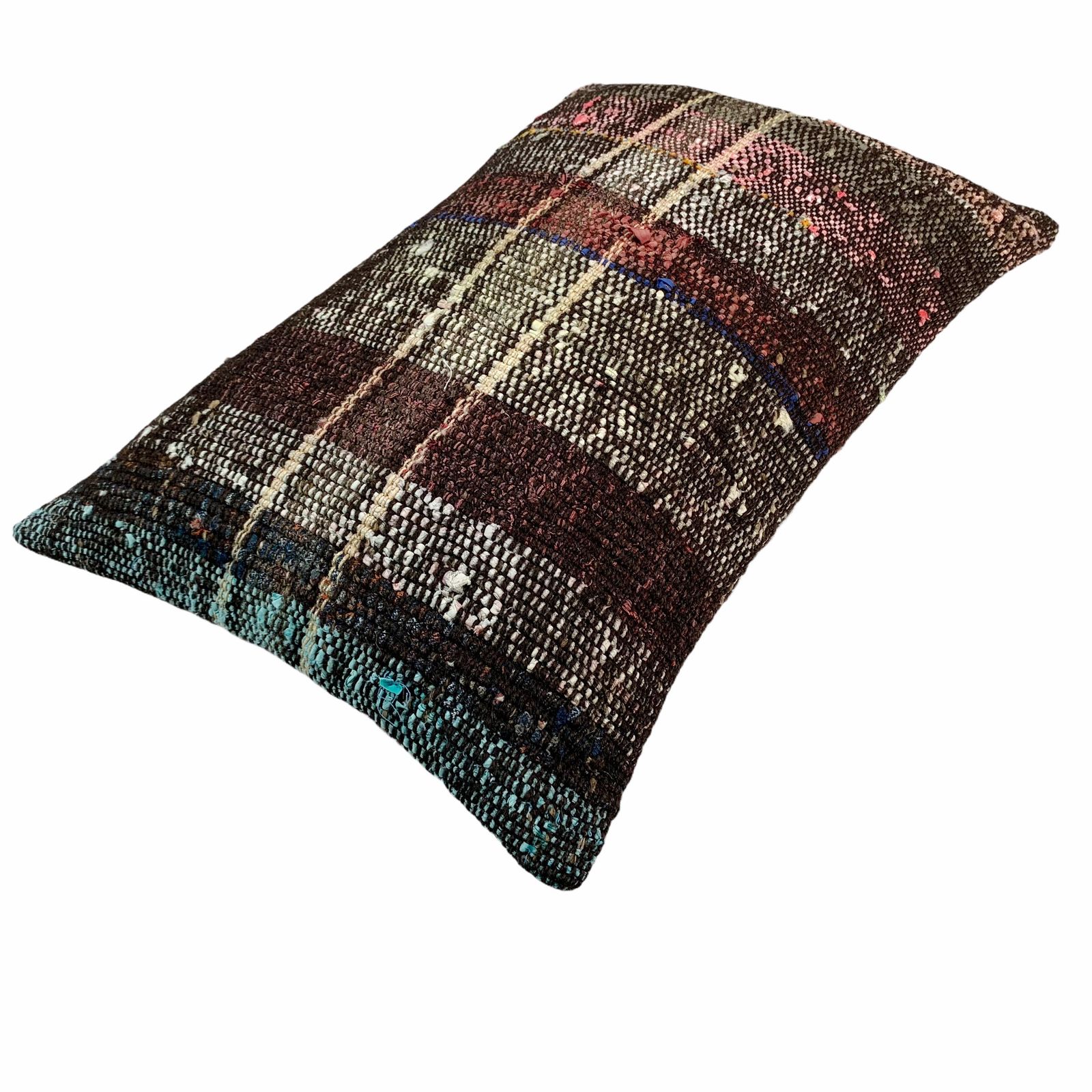 Anatolian Kilim Cushion Cover, Turkish Kilim Cushion Cover,40x60 Cm photo vintage