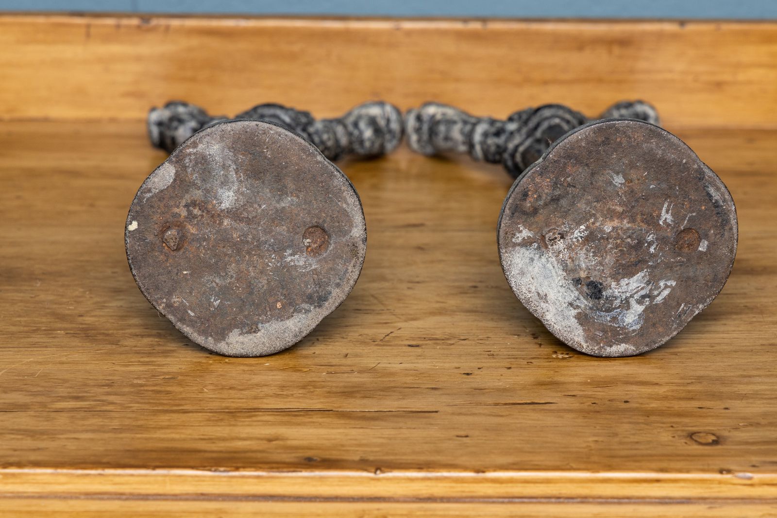 Fire Irons, Early, Lovely And Heavy, Great Door Stops ! photo for sale
