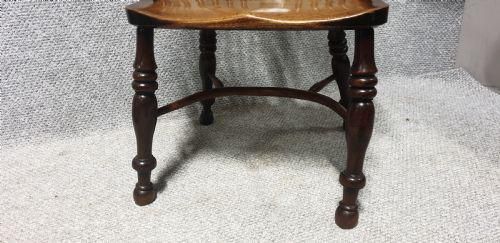 Tall Yew Wood Windsor Chair photo vinterior
