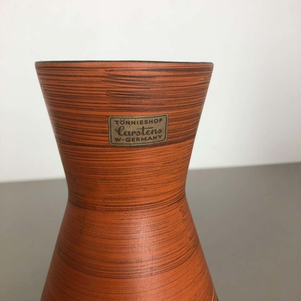 photo for sale Set Of 2 Ceramic Pottery Vase Heinz Siery Carstens Tönnieshof, Germany, 1960s