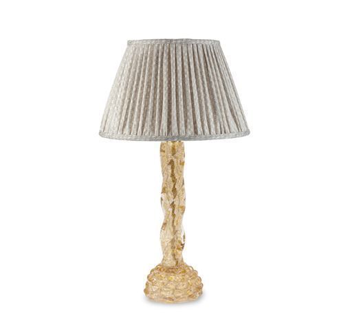 Ercole Barovier Table Lamp, Barovier E Toso, 1940 By Barovier E Toso