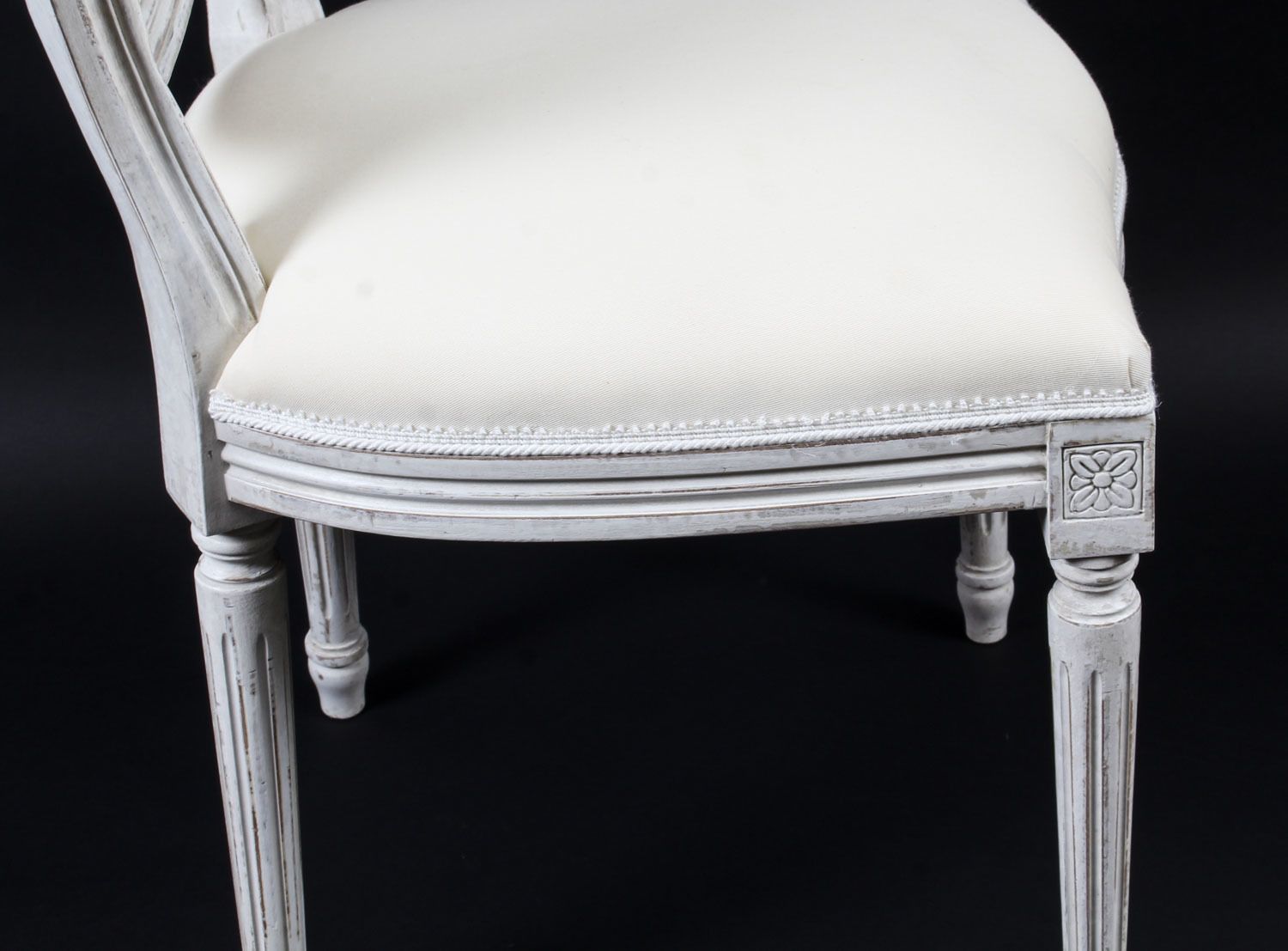 Bespoke Painted Dining Chair In The Louis XV Style Available To Order In Sets photo buy