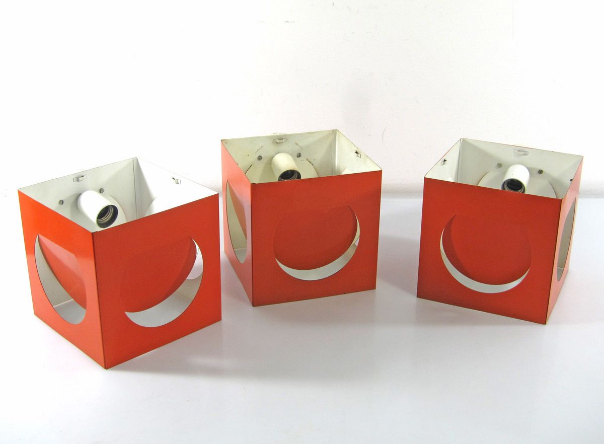 3 Stockmann Orno Oranje Vintage Shogo Suzuki Lampen photo furniture