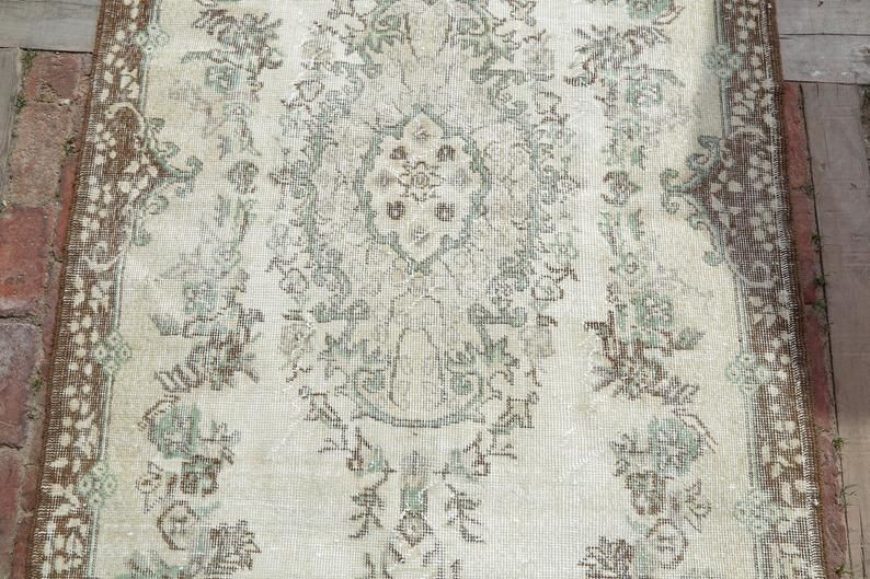Vintage Rug, Anatolian Rug, Turkish Rug, Decorative Rug, Oushak Rug, Area Rug, Bohemian Rug, Oriental Rug, Handmade Rug photo Textiles