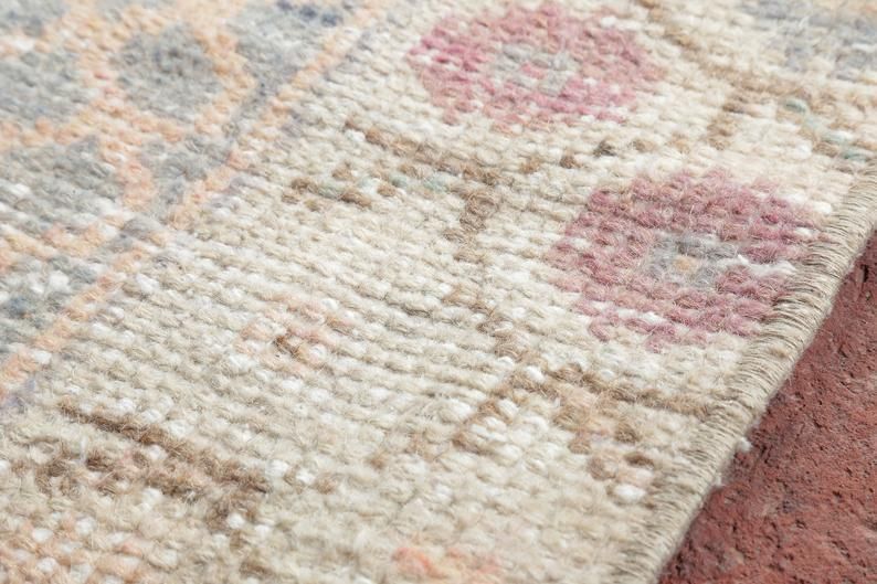 Decorative Rug, Anatolian Rug, Area Rug, Turkish Rug, Oushak Rug, Handmade Rug, Bohemian Rug, V Intage Rug, Oriental Rug photo 280.0