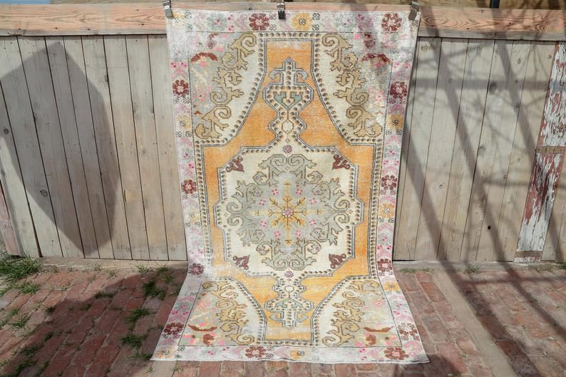 photo for sale Decorative Rug, Vintage Rug, Anatolian Rug, Turkish Rug, Oushak Rug, Oriental Rug, Area Rug, Handmade Rug, Bohemian Rug