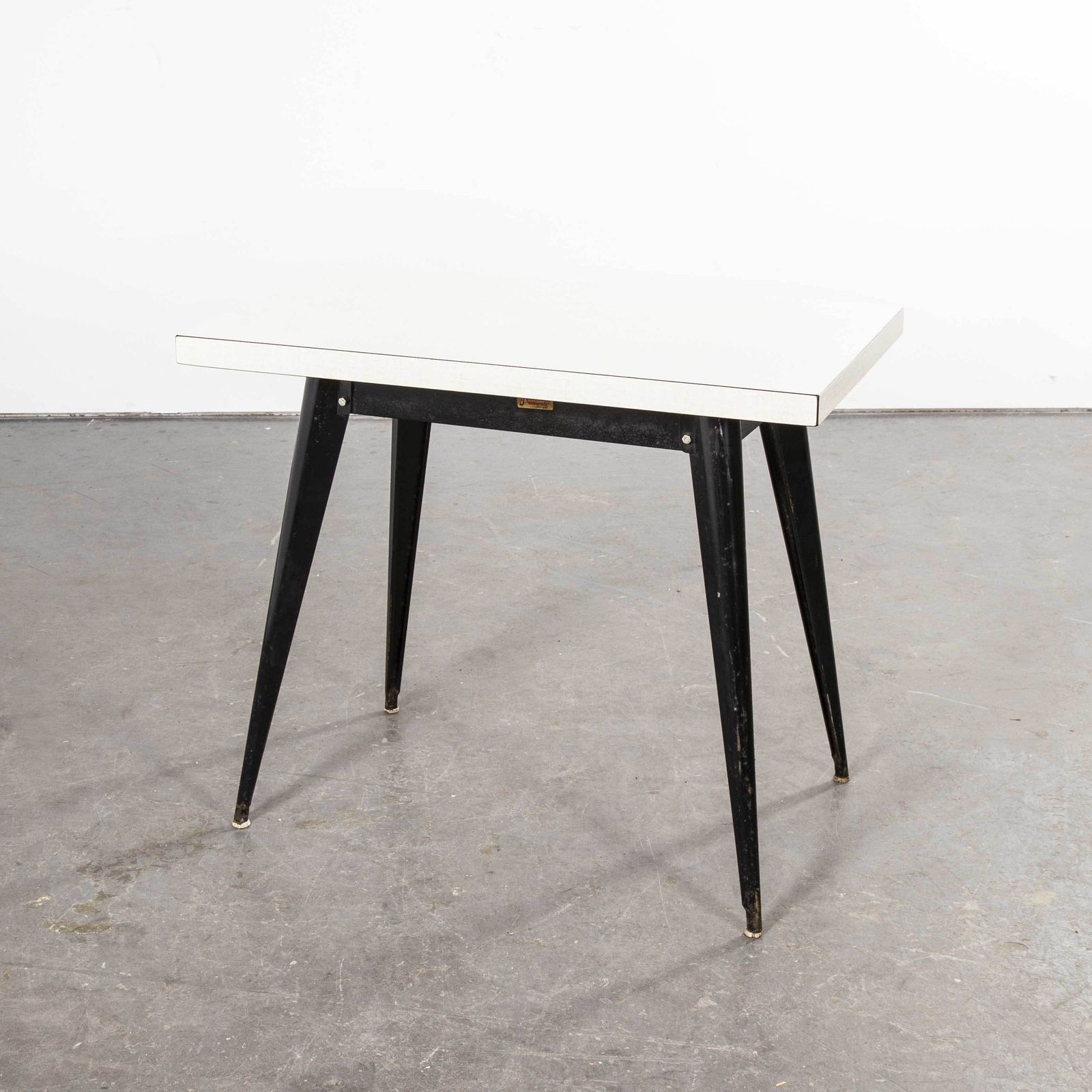 1950’s Original French T55 Tolix Rectangular Cafe Kitchen Dining Table (Model 2)